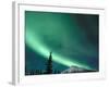 Northern Lights, Aurora Borealis, Brooks Range, Arctic National Wildlife Refuge, Alaska, USA-Steve Kazlowski-Framed Photographic Print