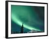 Northern Lights, Aurora Borealis, Brooks Range, Arctic National Wildlife Refuge, Alaska, USA-Steve Kazlowski-Framed Photographic Print