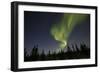 Northern Lights, Aurora Borealis in Night Sky-null-Framed Photographic Print