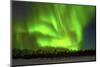 Northern Lights (Aurora Borealis) over Snowscape.-Jorg Hackemann-Mounted Photographic Print