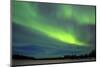 Northern Lights (Aurora Borealis) over Snowscape.-Jorg Hackemann-Mounted Photographic Print