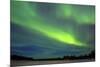 Northern Lights (Aurora Borealis) over Snowscape.-Jorg Hackemann-Mounted Photographic Print