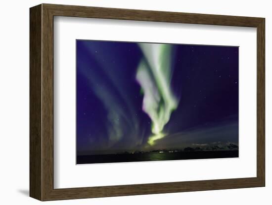 Northern Lights (Aurora Borealis), spectacular show in winter-Eleanor Scriven-Framed Photographic Print