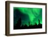 Northern Lights Aurora Borealis-SurangaWeeratunga-Framed Photographic Print