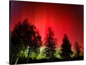 Northern Lights Glow-null-Stretched Canvas