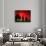 Northern Lights Glow-null-Premium Photographic Print displayed on a wall