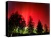 Northern Lights Glow-null-Stretched Canvas