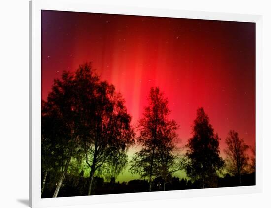 Northern Lights Glow-null-Framed Photographic Print