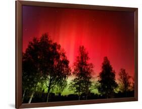 Northern Lights Glow-null-Framed Photographic Print