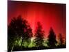 Northern Lights Glow-null-Mounted Photographic Print