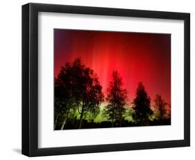 Northern Lights Glow-null-Framed Photographic Print