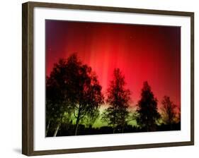 Northern Lights Glow-null-Framed Photographic Print