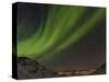 Northern Lights, Leknes, island Vestvagoy. Lofoten Islands. Norway-Martin Zwick-Stretched Canvas