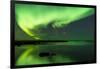 Northern Lights Near Eggum, Aurora Borealis, Eggum, Lofoten, Norway-Sonja Jordan-Framed Photographic Print