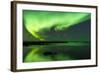 Northern Lights Near Eggum, Aurora Borealis, Eggum, Lofoten, Norway-Sonja Jordan-Framed Photographic Print