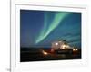 Northern Lights, North Slope of Brooks Range, USA-Steve Kazlowski-Framed Photographic Print