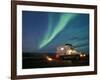 Northern Lights, North Slope of Brooks Range, USA-Steve Kazlowski-Framed Photographic Print