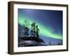 Northern Lights Northwest Territories, March 2008, Canada-Eric Baccega-Framed Premium Photographic Print