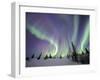 Northern Lights Northwest Territories, March 2008, Canada-Eric Baccega-Framed Premium Photographic Print