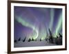 Northern Lights Northwest Territories, March 2008, Canada-Eric Baccega-Framed Premium Photographic Print