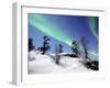 Northern Lights Northwest Territories, March 2008, Canada-Eric Baccega-Framed Photographic Print