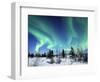 Northern Lights Northwest Territories, March 2008, Canada-Eric Baccega-Framed Photographic Print