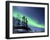 Northern Lights Northwest Territories, March 2008, Canada-Eric Baccega-Framed Photographic Print