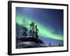 Northern Lights Northwest Territories, March 2008, Canada-Eric Baccega-Framed Photographic Print