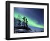 Northern Lights Northwest Territories, March 2008, Canada-Eric Baccega-Framed Photographic Print