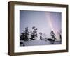 Northern Lights Northwest Territories, March 2008, Canada-Eric Baccega-Framed Photographic Print