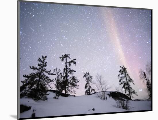 Northern Lights Northwest Territories, March 2008, Canada-Eric Baccega-Mounted Photographic Print