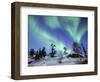 Northern Lights Northwest Territories, March 2008, Canada-Eric Baccega-Framed Photographic Print