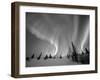 Northern Lights Northwest Territories, March 2008, Canada-Eric Baccega-Framed Photographic Print