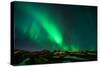 Northern Lights or Aurora Borealis over Mt. Ulfarsfell, Close to Reykjavik, Iceland-Arctic-Images-Stretched Canvas