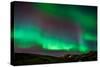 Northern Lights or Aurora Borealis over Mt. Ulfarsfell, Near Reykjavik, Iceland-Arctic-Images-Stretched Canvas