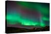 Northern Lights or Aurora Borealis over Mt. Ulfarsfell, Near Reykjavik, Iceland-Arctic-Images-Stretched Canvas