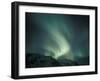 Northern Lights Over Endicott Mountains, Gates of the Arctic National Preserve, Alaska, USA-Hugh Rose-Framed Photographic Print