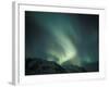 Northern Lights Over Endicott Mountains, Gates of the Arctic National Preserve, Alaska, USA-Hugh Rose-Framed Photographic Print