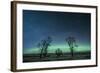 Northern Lights over the High Plains of Montana-Steven Gnam-Framed Photographic Print