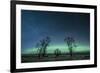 Northern Lights over the High Plains of Montana-Steven Gnam-Framed Photographic Print