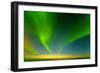 Northern Lights over the Sea, Beaufort Sea, ANWR, Alaska, USA-Steve Kazlowski-Framed Photographic Print