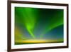 Northern Lights over the Sea, Beaufort Sea, ANWR, Alaska, USA-Steve Kazlowski-Framed Photographic Print