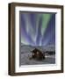 Northern Lights, White Mountain National Recreation Area, Alaska, USA-Hugh Rose-Framed Photographic Print