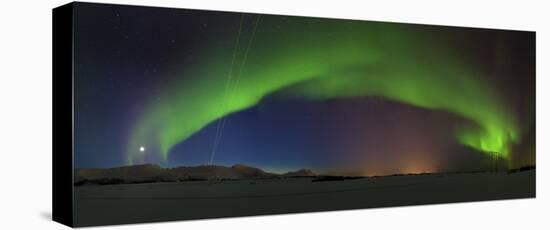 Northern Lights-Roy Samuelsen-Stretched Canvas