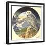 Northern Lights-Graeme Stevenson-Framed Giclee Print