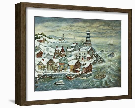 Northern Lights-Bill Bell-Framed Giclee Print