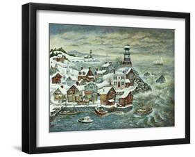 Northern Lights-Bill Bell-Framed Giclee Print