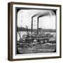 Northern Line Packet Company Paddle Steamer Lake Superior, USA, C1870S-null-Framed Photographic Print