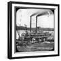 Northern Line Packet Company Paddle Steamer Lake Superior, USA, C1870S-null-Framed Photographic Print