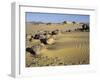 Northern or Libyan Desert in Northwest Sudan Is an Easterly Extension of the Great Sahara Desert-Nigel Pavitt-Framed Photographic Print